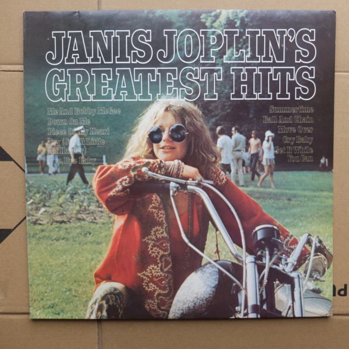 Janis Joplin ‎– Janis Joplin's Greatest Hits, Holland Press