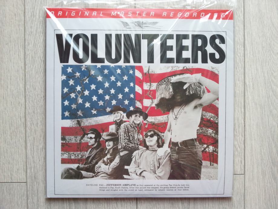 Jefferson Airplane - Volunteers 2 LP, audiofilsko MFSL izdanje (2016.)