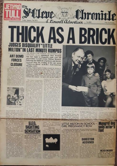 Jethro Tull - Thick as brick - LP