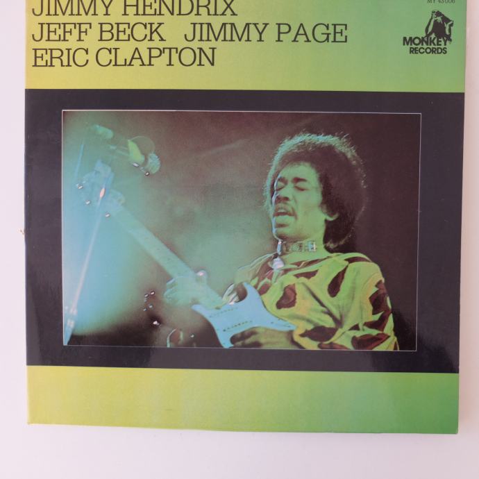 Jimmy Hendrix - Jeff Beck - Jimmy Page - Eric Clapton 2LP, Fran. Press