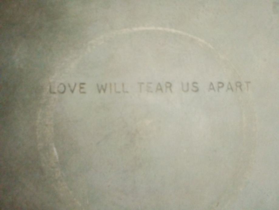 joy division love will tear us apart - singlica