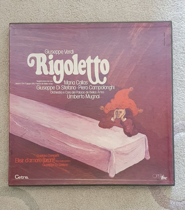 (KOMPLET) Giuseppe Verdi: Rigoletto, Maria Callas 1952. uživo, Meksiko