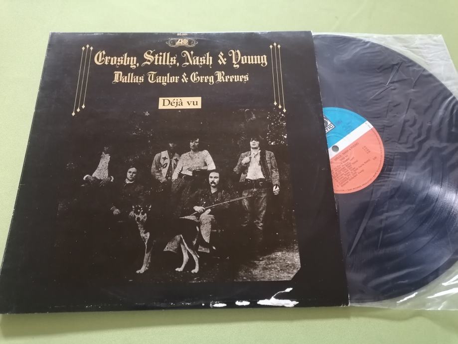 LP - Crosby, Stills, Nash & Young ‎– Déjà Vu