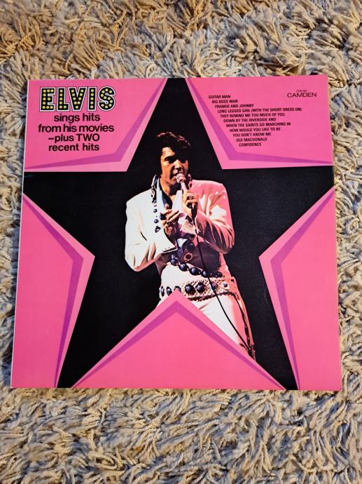 LP ELVIS PRESLEY ELVIS SINGS HITS FROM HIS MOVIES