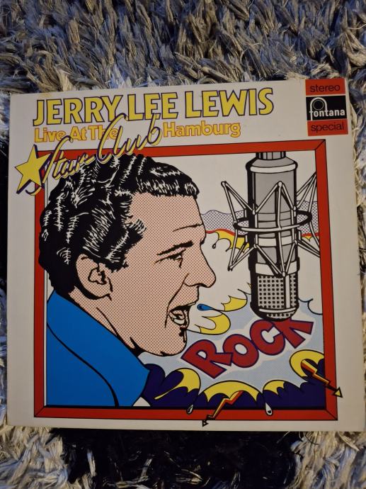 LP JERRY LEE LEWIS LIVE AT THE HAMBURG