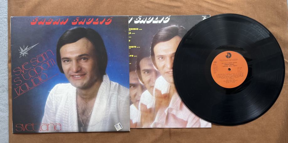 LP PLOČA, ŠABAN ŠAULIĆ - SVE SAM S TOBOM IZGUBIO