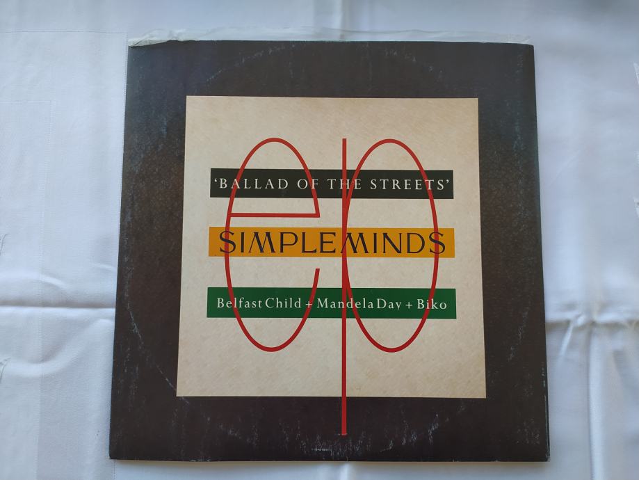 LP Simple Minds - Ballad of the street (maxi single)