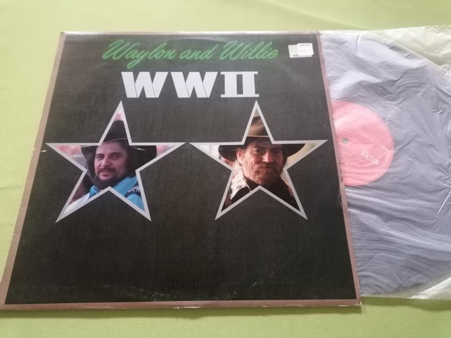 LP - Waylon And Willie ‎– WWII