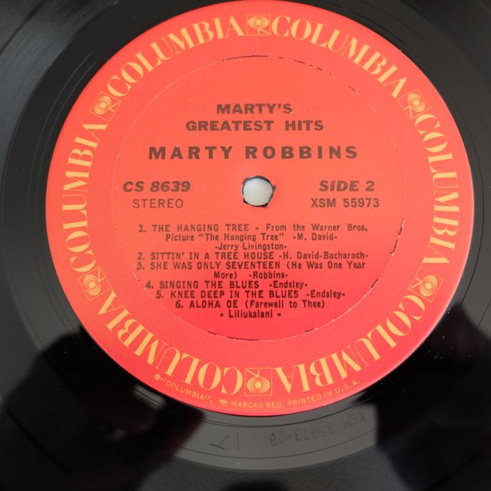 Marty Robbins Martys Greatest Hits