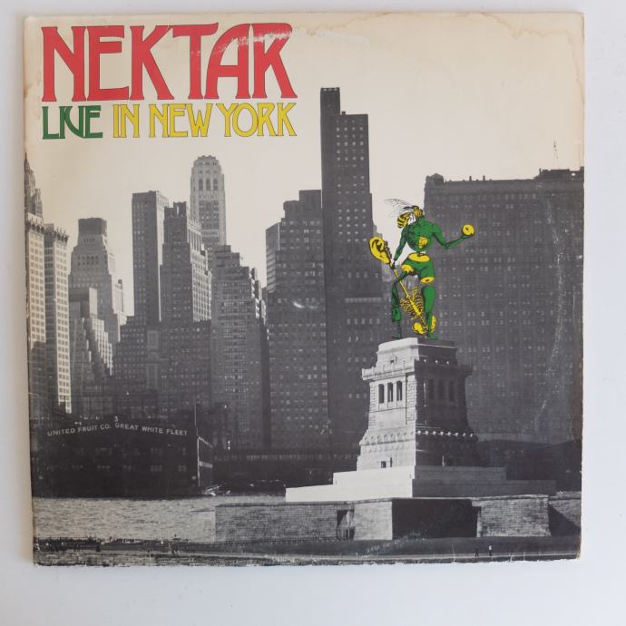 Nektar – Live In New York, dupli LP, Krautrock, German Press