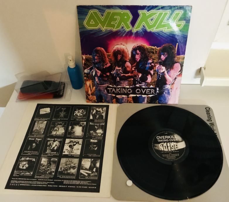 Overkill ‎– Taking Over (1987) Njemacko Izdanje (REZERVIRANO)