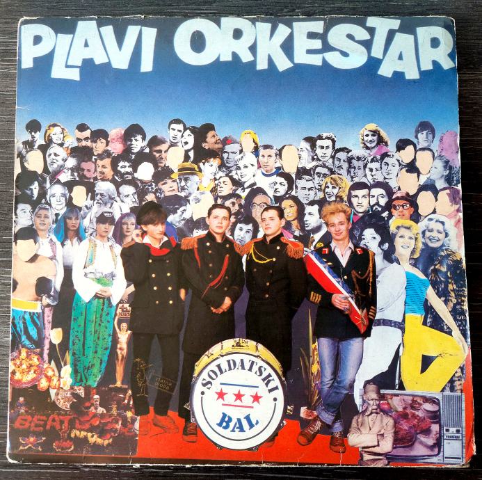 PLAVI ORKESTAR - Soldatski Bal LP gramofonska ploča POTPISANA