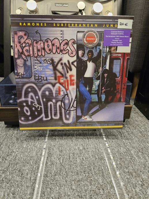 RAMONES - SUBTERRANIAN JUNGLE - NOVO!!! SEALED!!!