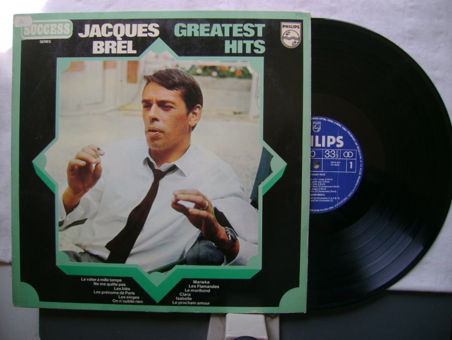 Rasprodaja Ploča Lp Jacques Brel Greatest Hits