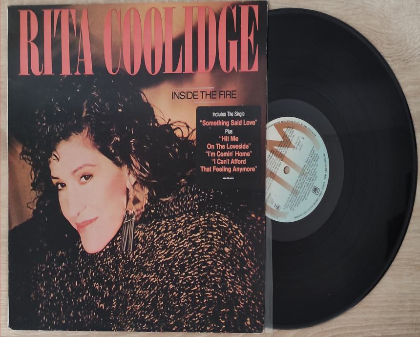 Rita Coolidge ‎– Inside The Fire , NOVO U PONUDI EX-NM