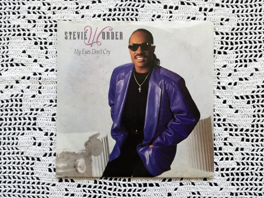 Stevie Wonder - My Eyes Don't Cry (7", Singl, Njemačko izdanje)