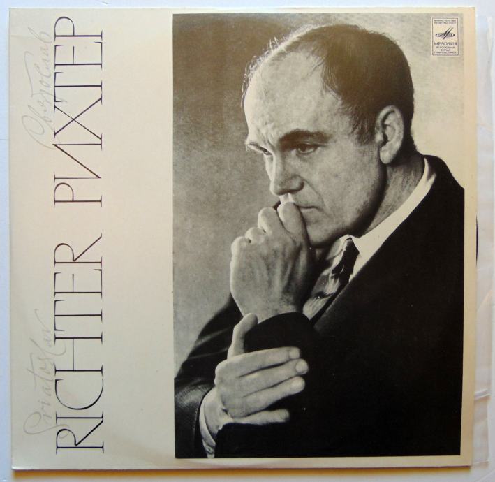 SVIATOSLAV RICHTER LIVE PARIS 1961 DEBUSSY PROKOFIEV MELODIYA ED.1 MON