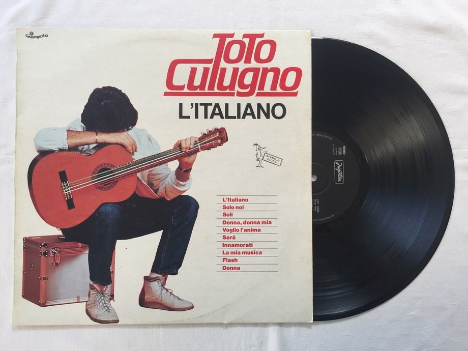 Toto Cutugno ‎– L'Italiano, gramofonska LP ploča, Jugoton 1984.