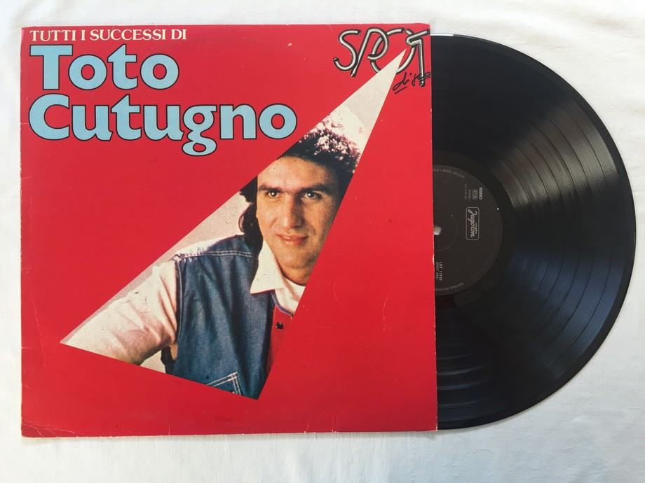 Tutti I Successi Di Toto Cutugno, gramofonska LP ploča, Jugoton 1984.