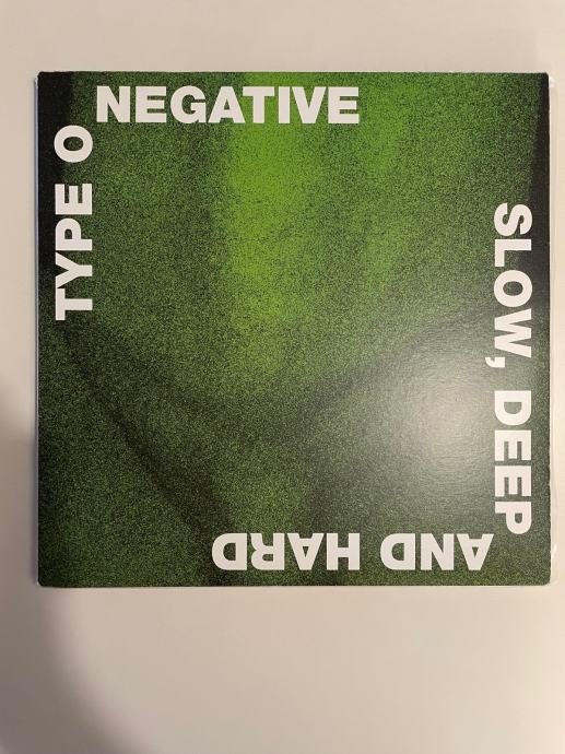 Type O Negative - Slow, Deep and Hard  30th Anniversary  LP ploča