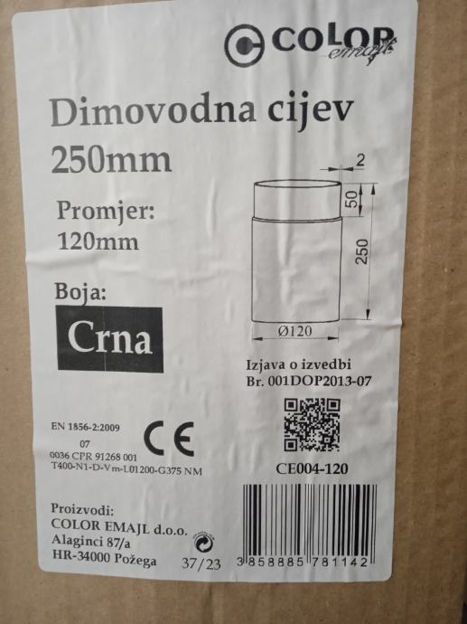 Dimovodno čelična cijev i koljena