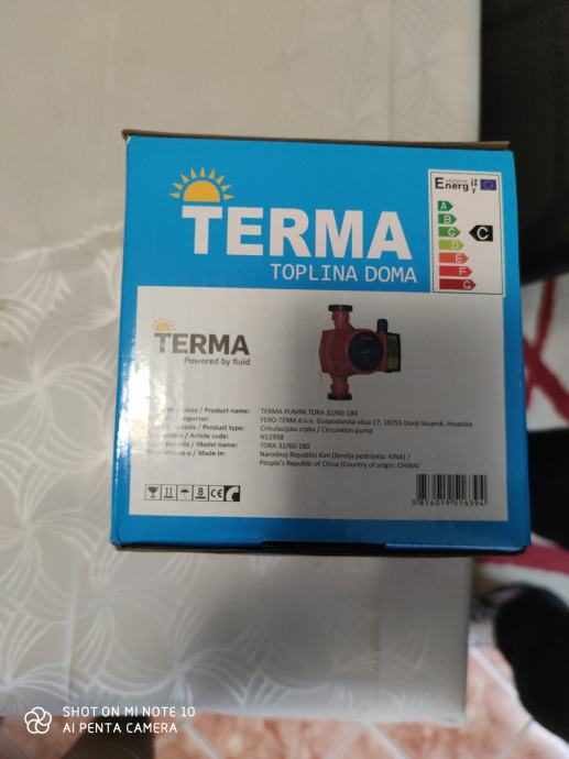 Pumpa za centralno Terma 32-60 -180