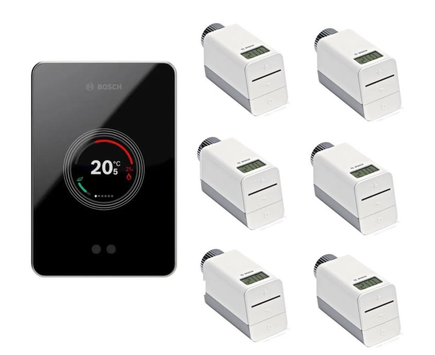 Termostat WiFi Bosch EasyControl CT 200 set + 6 Termostat radijatorski