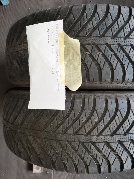 215/60/16 Goodyear  zimska 2 kom.