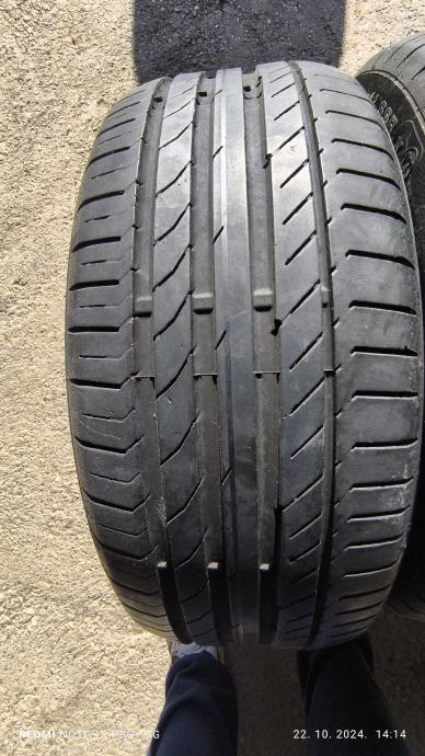 Gume Continental 225/50 R18. RUN-FLAT ripna 6.mm izvrsne (Set 120.eur)