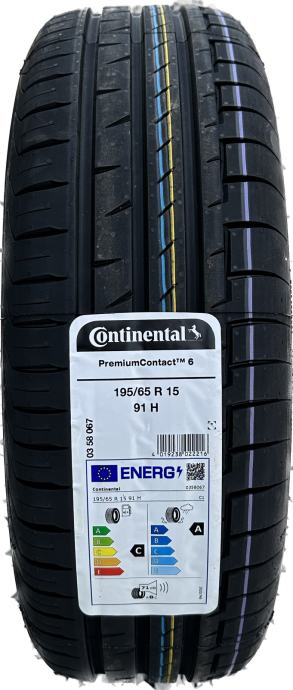 Gume Continental PremiumContact 6 195/65/15 **77,50 €**