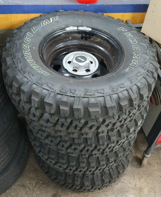 Gume Federal Couragia M/T 31 x 10.50 R15 4 kom.  Na felge za Wrangler