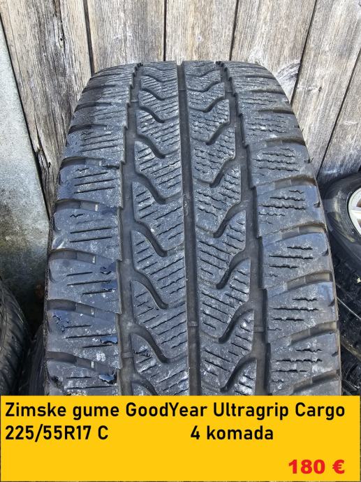 Gume Goodyear 225/55/17 zimska 4 kom.