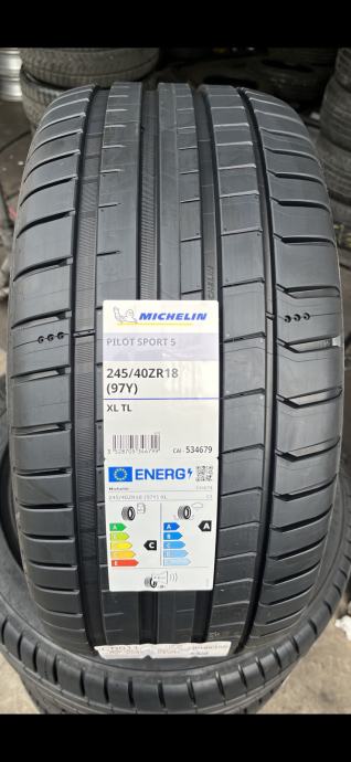 Gume Michelin Pilot Sport 5 245/40/18 **147,50 €**