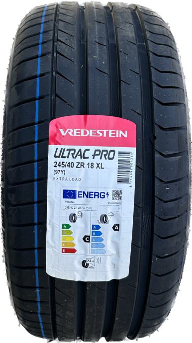 Gume Vredestein Ultrac Pro 245/40/18 **112,50 €**