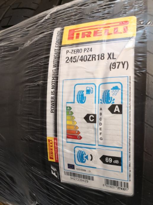 Pirelli P zero 245/40 R18