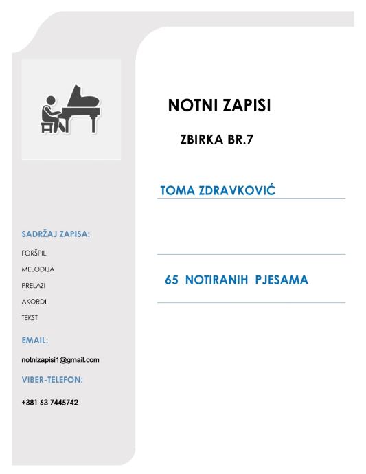 Notni zapisi-Toma Zdravkovic