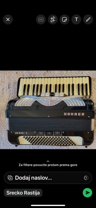 Prodajem harmoniku Hohner Verdi