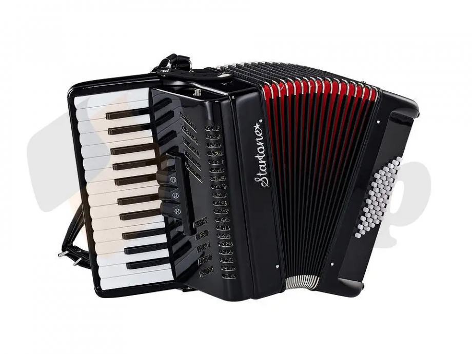 Startone Piano 48 Black MKII harmonika