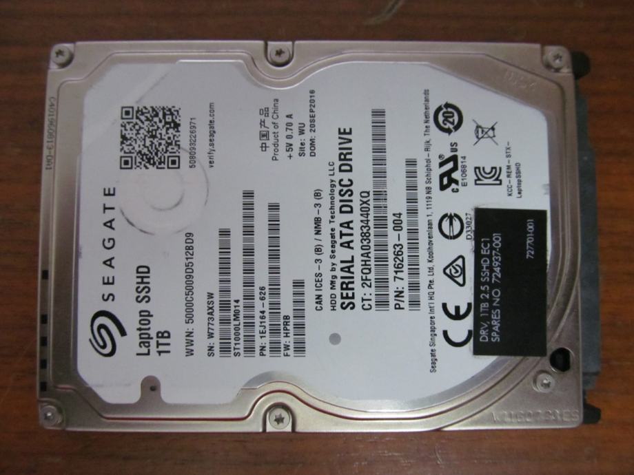 Disk za laptop - 1 TB GB 2,5 SEAGATE 03.01.2025. - disk 2/2