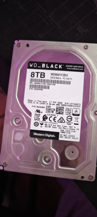 HDD 8Tb Sata WD_Black, 6Gb/s