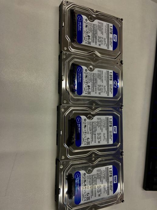 HDD WD Blue 1 Tb x6