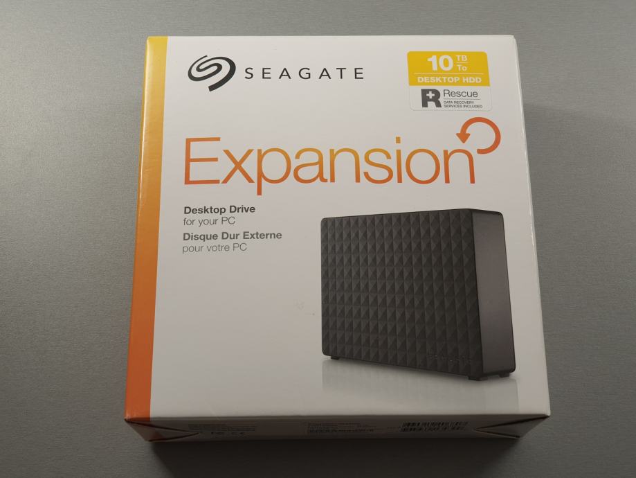 SEGATE EXPANSION USB 3.0 HDD 10TB - račun, garancija