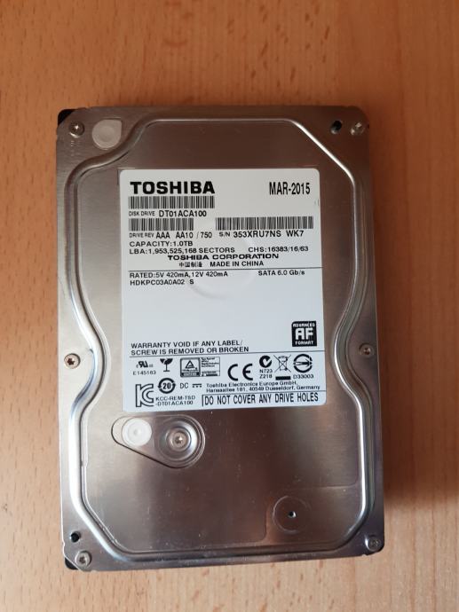 Проблема с hdd toshiba