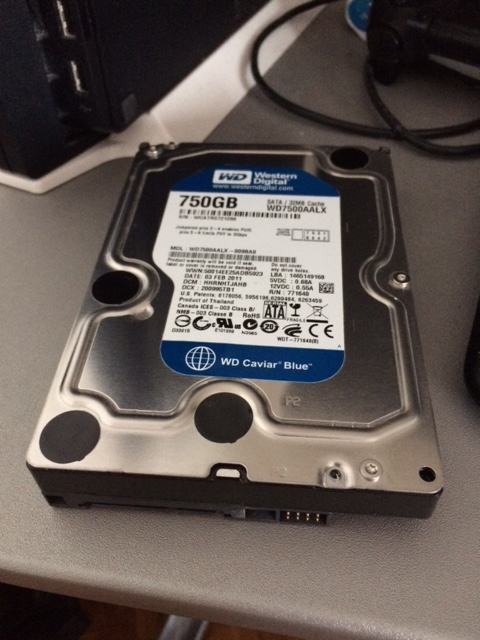 WD Caviar Blue HDD , 750 gb, SATA