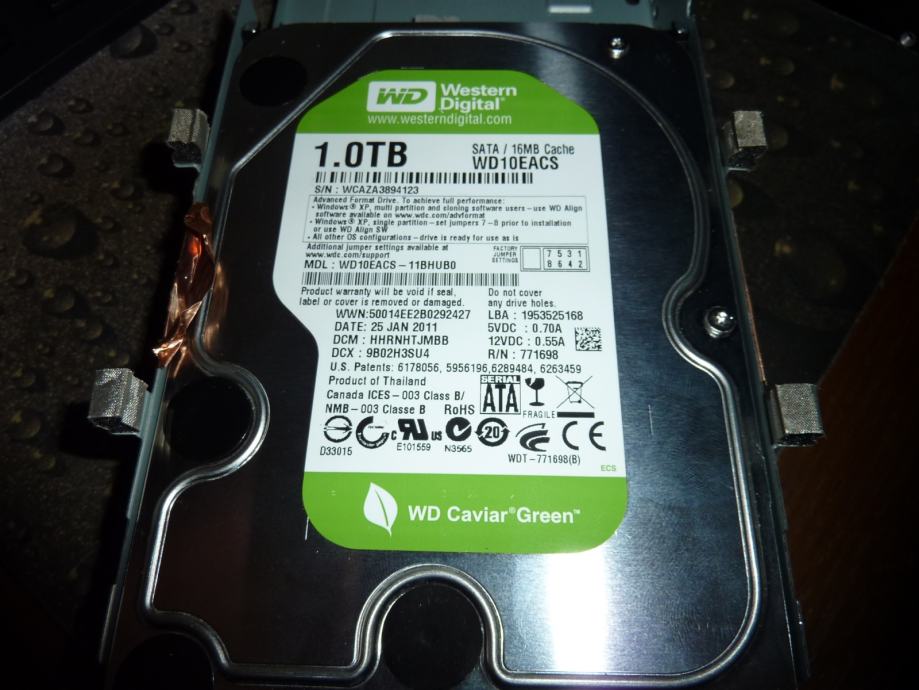 WD HD 1TB GREEN