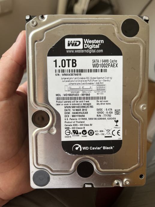 Western Digital Enteprise 1TB