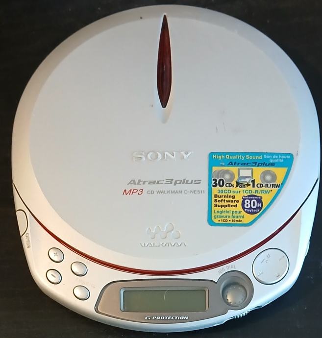 Discman SONY Walkman CD / MP3 player D-NE511