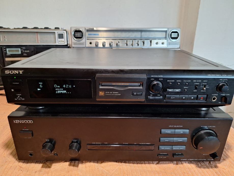 Minidisc deck Sony MDS-JE510