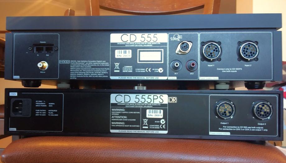 Naim CD 555 + CD 555 PS - SOLD !!!