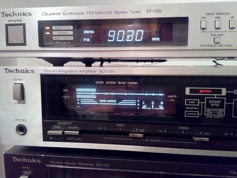 TECHNICS SU-Z55 I TUNER ST-G5